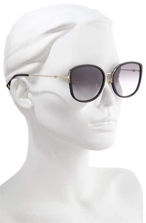 gucci grey gradient cat eye sunglasses|gucci oversized cat eye sunglasses.